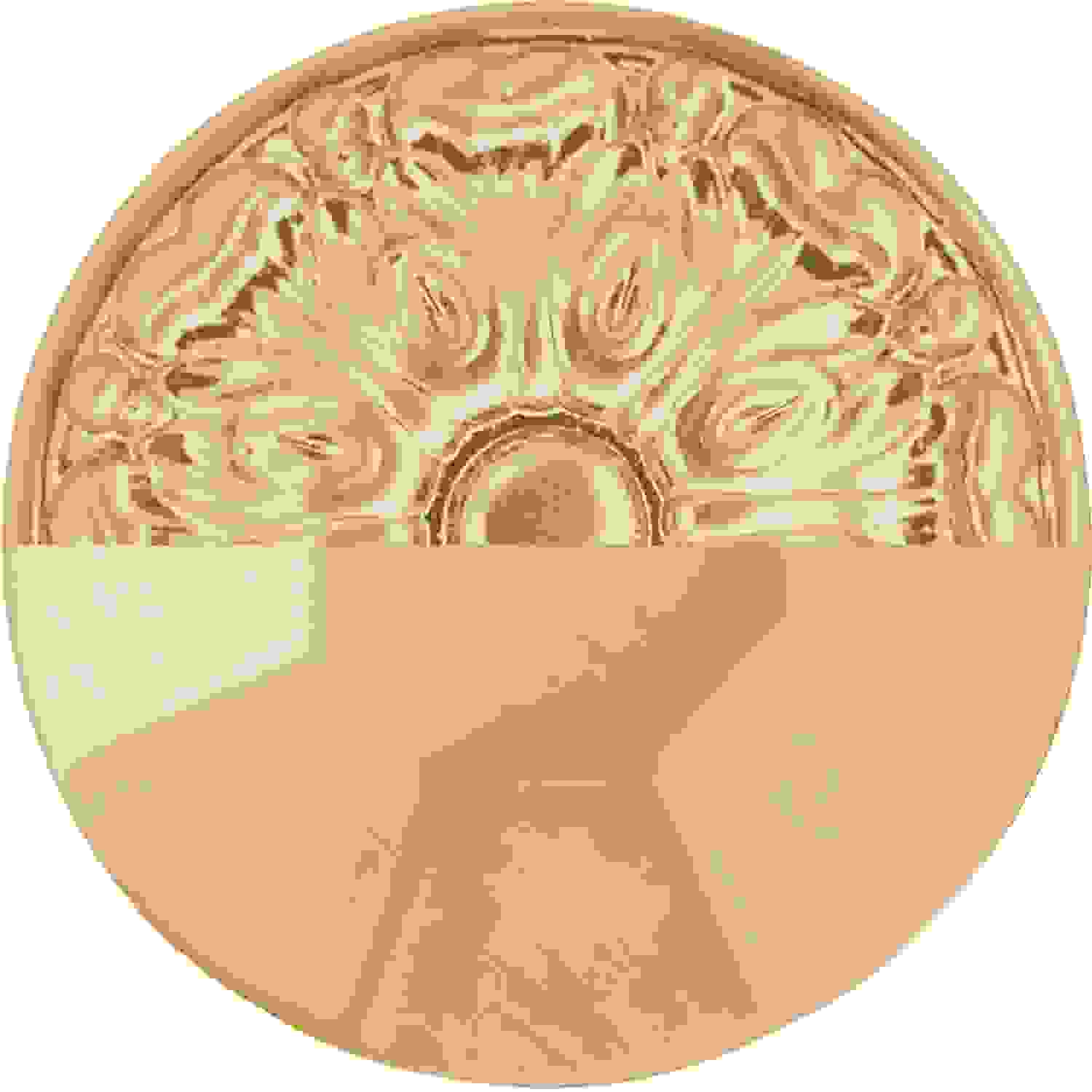 Brushed Golden Brass